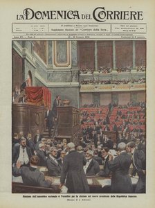 Zasedání Národního shromáždění ve Versailles k volbě nového prezidenta Francouzské republiky