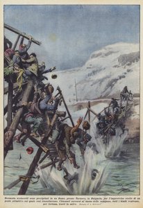 Šedesát školáků spadlo do řeky u bulharského Tarnova kvůli nečekanému ? od Achille Beltrame