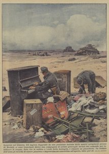 Překvapení v poušti (barva litho) od Achille Beltrame