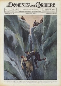 Odvážnou záchrannou akci provedli tři karabiníci na ledovci Matterhorn ve Valtournanche.