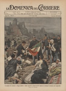 Epizoda zemětřesení v Reggio Calabria, přeživší a umírající vojáci 22. pěchoty kdo?