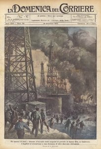 Pekelný kouř a plameny od Achille Beltrame