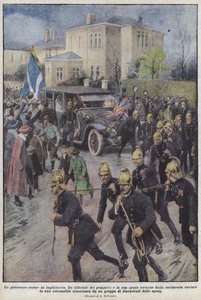 Malebný průvod v Anglii od Achille Beltrame