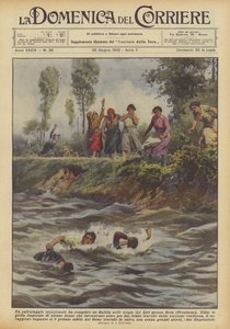 Výjimečná záchranná akce lodi Balilla ve vodách řeky Liri u Sory (Frosinone)