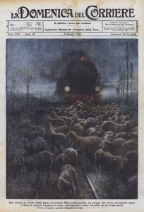 Porážka ovcí od Achille Beltrame