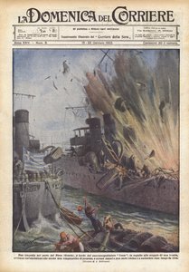 Tragédie v přístavu Pireus (Řecko) od Achille Beltrame