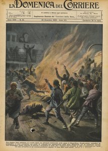 Na britském parníku v hongkongských vodách se odehrála tragická noční bitka.