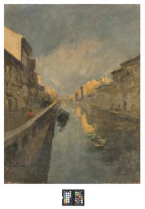 Naviglio, 1925 od Achille Cattaneo