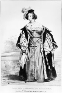 Marie Dorval v roli Marion Delorme od Victora Huga od Achille Devéria