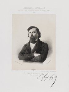 Národní shromáždění, Galerie lidových zástupců - Jules André Sébastien Fargin-Fayolle (Allier) od Achille Devéria