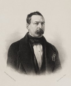 Národní shromáždění, galerie zástupců lidu - Toussaint Bravard od Achille Devéria