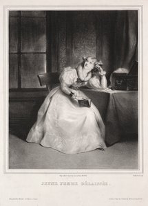 Snění od Achille Devéria