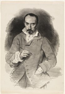 Autoportrét od Achille Devéria