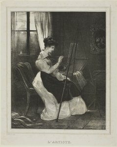 Umělec od Achille Devéria
