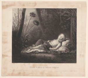 Portret van Napoleon Frans Karel Josef Bonaparte od Achille Désiré Lefèvre