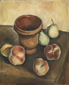 Zátiší s broskvemi a hruškami od Achille Emile Othon Friesz