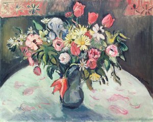 Tulipány a Marguerites