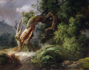 Dub a rákos, 1816