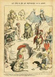 Ilustrace Achille Lemot (1846-1909) v Le Pelerin od Achille Lemot