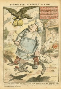 Ilustrace Achille Lemot (1846-1909) v Le Pelerin od Achille Lemot