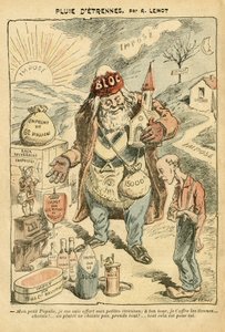 Ilustrace Achille Lemot (1846-1909) v Le Pelerin od Achille Lemot