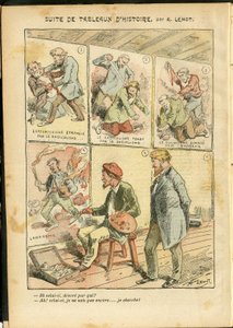 Ilustrace Achille Lemot (1846-1909) v Le Pelerin, 20/05/06 - Suita historických obrazů - Anarchistický Anarchismus, Radikalismus, Umění, Revoluce, Oportunismus, Nejistý, Socialismus - Malíři umělci od Achille Lemot