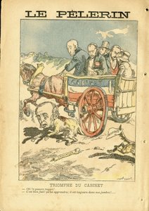 Ilustrace Achille Lemot (1846-1909) v Le Pelerin od Achille Lemot