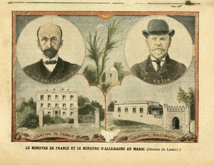 Ilustrace Achille Lemot (1846-1909) v Le Pelerin od Achille Lemot