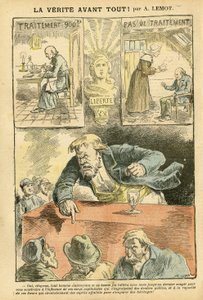 Ilustrace Achille Lemot (1846-1909) v Le Pelerin od Achille Lemot
