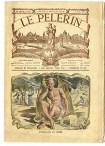 Ilustrace Achille Lemot (1846-1909) v Le Pelerin od Achille Lemot