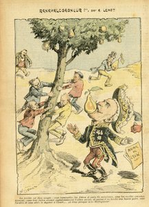 Ilustrace Achille Lemot (1846-1909) v Le Pelerin od Achille Lemot
