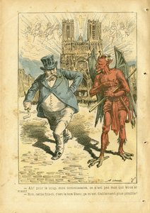 Ilustrace Achille Lemota (1846-1909) v Le Pelerin od Achille Lemot