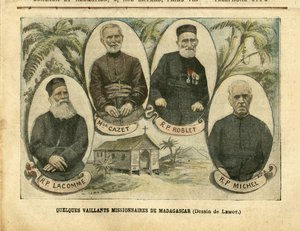 Ilustrace Achille Lemot (1846-1909) v Le Pelerin od Achille Lemot