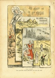Ilustrace Achille Lemot (1846-1909) v Le Pelerin od Achille Lemot