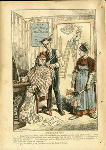 Ilustrace Achille Lemot (1846-1909) v Le Pelerin od Achille Lemot