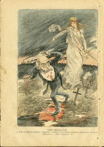 Ilustrace Achille Lemota (1846-1909) v Le Pelerin od Achille Lemot