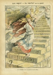 Ilustrace Achille Lemot (1846-1909) v Le Pelerin od Achille Lemot