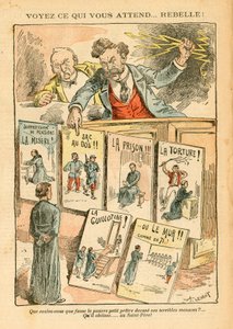 Le Pelerin, Satirický v barvách od Achille Lemot
