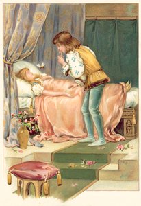 Včelí královna (chromolitho)
