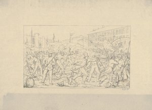 Bitva v Baltimoru, 19. dubna 1861 z Confederate War Etchings, 1861-63.