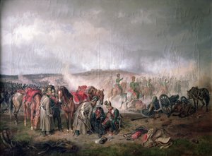 Smrt hraběte Seinsheima v bitvě u Borodina v roce 1812, 1862