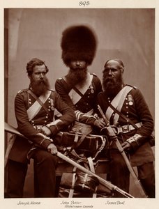 Hughes  Mullins podle Cundall  Howlett - Hrdinové krymské války - Joseph Numa, John Potter a James Deal z Coldstream Guards od Adam Cuerden
