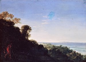 Aurora (Morgenlandschaft, Ranní krajina), Malba Adama Elsheimera (1578-1610)
