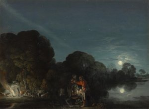 Útěk do Egypta od Adam Elsheimer