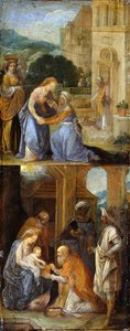 Scény ze života Panny, 1578-1610 od Adam Elsheimer