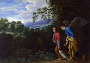 Tobiáš a archanděl Rafael, kolem roku 1650