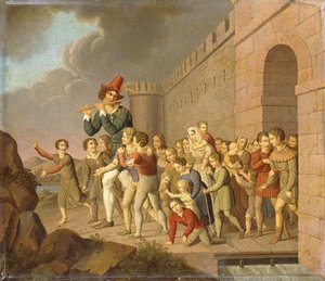 Krysař z Hamelnu; Krysař z Hamelnu, 1806 od Adam Weise
