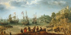 Lodě z Rocky Coast od Adam Willaerts