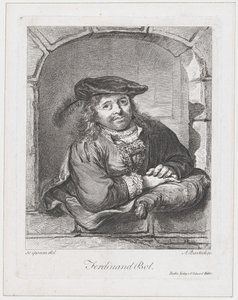 Portrét Ferdinanda Bol, 1803-08. od Adam von Bartsch