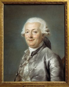 Portrait of Jean Jacques Bachelier (1724-1806) French painter. Painting by Adelaide Labille-Guiard (Labille Guiard od Adelaide Labille-Guiard